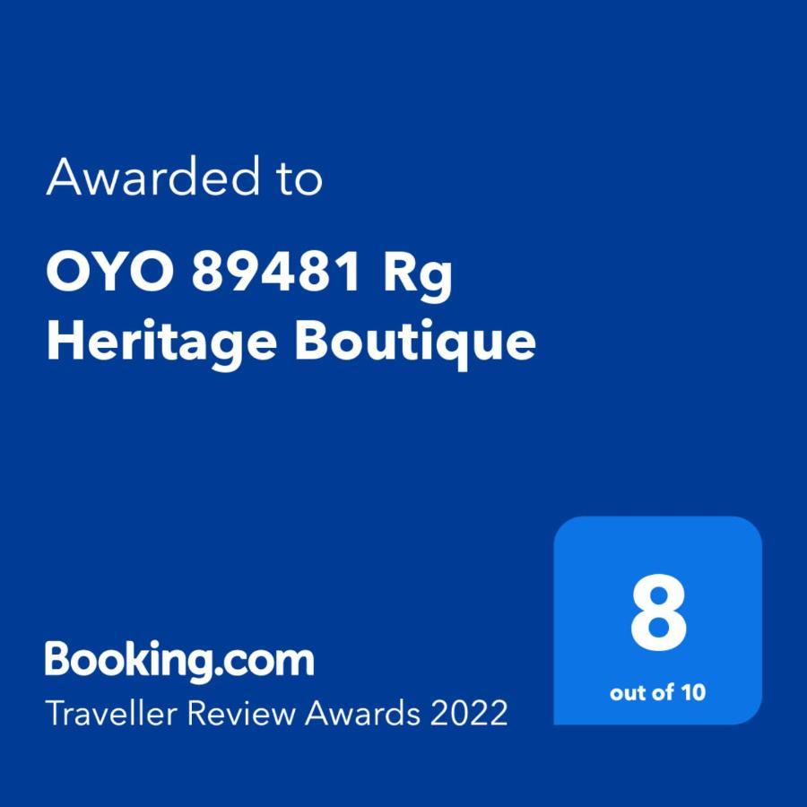 Oyo 89481 Rg Heritage Boutique George Town Bagian luar foto